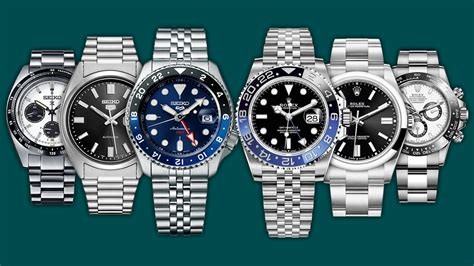 seiko and rolex|seiko that looks like rolex.